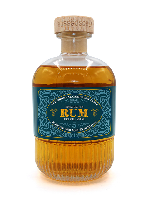 Etikettgestaltung - Rossgoschen Rum